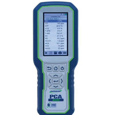 bacharach gas analyzer kit|bacharach pca 400 combustion analyzer.